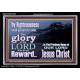 THE GLORY OF THE LORD WILL BE UPON YOU  Custom Inspiration Scriptural Art Acrylic Frame  GWASCEND10320  