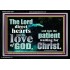 DIRECT YOUR HEARTS INTO THE LOVE OF GOD  Art & Décor Acrylic Frame  GWASCEND10327  "33X25"