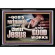 BE GOD'S WORKMANSHIP UNTO GOOD WORKS  Bible Verse Wall Art  GWASCEND10342  