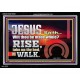 BE MADE WHOLE IN THE MIGHTY NAME OF JESUS CHRIST  Sanctuary Wall Picture  GWASCEND10361  