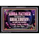 ABBA FATHER RECEIVE US GRACIOUSLY  Ultimate Inspirational Wall Art Acrylic Frame  GWASCEND10362  