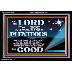 BE PLENTEOUS IN EVERY WORK OF THINE HAND  Children Room  GWASCEND10369  "33X25"