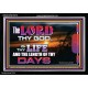 THE LORD IS THY LIFE AND THE LENGTH OF THY DAYS  Eternal Power Acrylic Frame  GWASCEND10376  