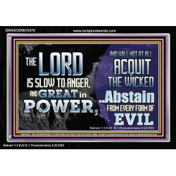 THE LORD GOD ALMIGHTY GREAT IN POWER  Sanctuary Wall Acrylic Frame  GWASCEND10379  "33X25"