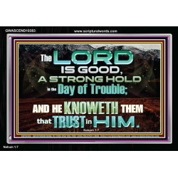 TRY HIM THE LORD IS GOOD ALL THE TIME  Ultimate Power Picture  GWASCEND10383  "33X25"