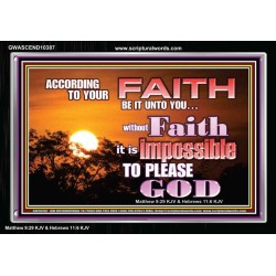 ACCORDING TO YOUR FAITH BE IT UNTO YOU  Children Room  GWASCEND10387  