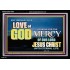 KEEP YOURSELVES IN THE LOVE OF GOD           Sanctuary Wall Picture  GWASCEND10388  "33X25"