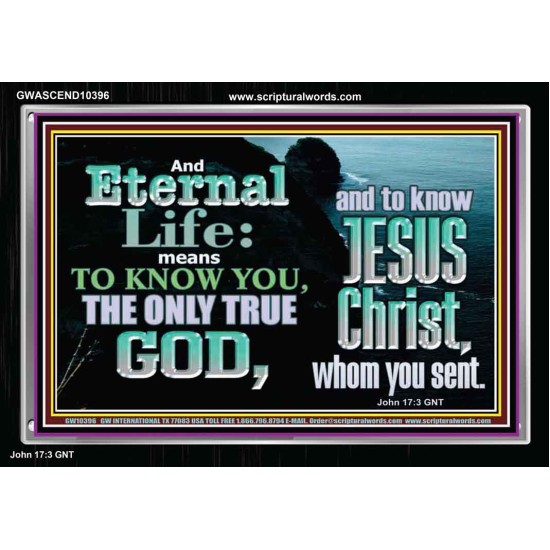 ETERNAL LIFE ONLY THROUGH CHRIST JESUS  Children Room  GWASCEND10396  