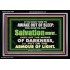 OUR SALVATION IS NEARER PUT ON THE ARMOUR OF LIGHT  Church Acrylic Frame  GWASCEND10404  "33X25"