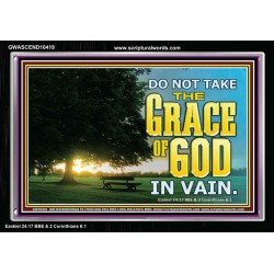 DO NOT TAKE THE GRACE OF GOD IN VAIN  Ultimate Power Acrylic Frame  GWASCEND10419  "33X25"