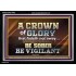 CROWN OF GLORY FOR OVERCOMERS  Scriptures Décor Wall Art  GWASCEND10440  "33X25"