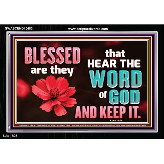 BE DOERS AND NOT HEARER OF THE WORD OF GOD  Bible Verses Wall Art  GWASCEND10483  