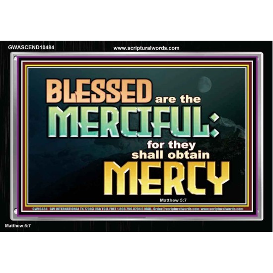THE MERCIFUL SHALL OBTAIN MERCY  Religious Art  GWASCEND10484  