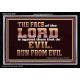 THE FACE OF THE LORD IS AGAINST EVIL DOERS  Bible Verse Wall Art  GWASCEND10487  