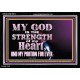 JEHOVAH THE STRENGTH OF MY HEART  Bible Verses Wall Art & Decor   GWASCEND10513  