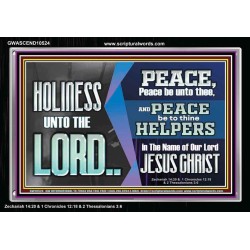 HOLINESS UNTO THE LORD  Righteous Living Christian Picture  GWASCEND10524  "33X25"