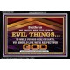 DO NOT LUST AFTER EVIL THINGS  Children Room Wall Acrylic Frame  GWASCEND10527  