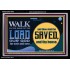 WALK IN THE NAME OF THE LORD JEHOVAH  Christian Art Acrylic Frame  GWASCEND10545  "33X25"