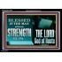 BLESSED IS THE MAN WHOSE STRENGTH IS IN THE LORD  Christian Paintings  GWASCEND10560  "33X25"