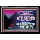 THE LORD DELIGHTETH IN MERCY  Contemporary Christian Wall Art Acrylic Frame  GWASCEND10564  