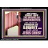CAST OFF THE WORKS OF DARKNESS  Scripture Art Prints Acrylic Frame  GWASCEND10572  "33X25"