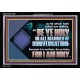 BE YE HOLY IN ALL MANNER OF CONVERSATION  Custom Wall Scripture Art  GWASCEND10601  