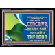 BEHOLD NOW THOU SHALL CONCEIVE  Custom Christian Artwork Acrylic Frame  GWASCEND10610  