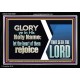 THE HEART OF THEM THAT SEEK THE LORD REJOICE  Righteous Living Christian Acrylic Frame  GWASCEND10657  