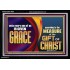 A GIVEN GRACE ACCORDING TO THE MEASURE OF THE GIFT OF CHRIST  Children Room Wall Acrylic Frame  GWASCEND10669  "33X25"