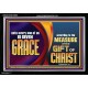 A GIVEN GRACE ACCORDING TO THE MEASURE OF THE GIFT OF CHRIST  Children Room Wall Acrylic Frame  GWASCEND10669  