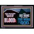 AND HIS NAME IS CALLED THE WORD OF GOD  Righteous Living Christian Acrylic Frame  GWASCEND10684  "33X25"
