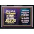 THE ARMOUR OF LIGHT OUR LORD JESUS CHRIST  Ultimate Inspirational Wall Art Acrylic Frame  GWASCEND10689  "33X25"