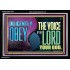 DILIGENTLY OBEY THE VOICE OF THE LORD OUR GOD  Bible Verse Art Prints  GWASCEND10724  "33X25"