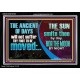 THE ANCIENT OF DAYS WILL NOT SUFFER THY FOOT TO BE MOVED  Scripture Wall Art  GWASCEND10728  