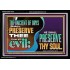THE ANCIENT OF DAYS SHALL PRESERVE THEE FROM ALL EVIL  Scriptures Wall Art  GWASCEND10729  "33X25"