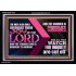 THE MEEK ALSO SHALL INCREASE THEIR JOY IN THE LORD  Scriptural Décor Acrylic Frame  GWASCEND10735  "33X25"