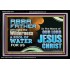 ABBA FATHER WILL MAKE OUR WILDERNESS A POOL OF WATER  Christian Acrylic Frame Art  GWASCEND10737  "33X25"