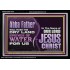 ABBA FATHER WILL MAKE OUR DRY LAND SPRINGS OF WATER  Christian Acrylic Frame Art  GWASCEND10738  "33X25"