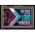 THE VOICE OF THE LORD IS POWERFUL  Modern Christian Wall Décor Acrylic Frame  GWASCEND10784  "33X25"