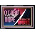 O LORD THAT ART MY HOPE IN THE DAY OF EVIL  Christian Paintings Acrylic Frame  GWASCEND10791  "33X25"