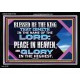 PEACE IN HEAVEN AND GLORY IN THE HIGHEST  Church Acrylic Frame  GWASCEND11758  