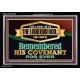 THE LORD HATH REMEMBERED HIS COVENANT FOR EVER  Ultimate Power Acrylic Frame  GWASCEND12020  