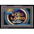 THE WORD OF THE LORD IS FOREVER SETTLED  Ultimate Inspirational Wall Art Acrylic Frame  GWASCEND12035  "33X25"