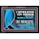 BE MERCIFUL UNTO ME ACCORDING TO THY WORD  Ultimate Power Acrylic Frame  GWASCEND12038  