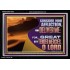 CONSIDER MINE AFFLICTION O LORD  Christian Artwork Glass Acrylic Frame  GWASCEND12052  "33X25"