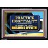 PRACTICE HOSPITALITY TO ONE ANOTHER  Religious Art Picture  GWASCEND12066  "33X25"
