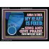 MY HEART IS FIXED I WILL SING AND GIVE PRAISE EVEN WITH MY GLORY  Christian Paintings Acrylic Frame  GWASCEND12082  "33X25"