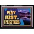 THE WAY OF THE JUST IS UPRIGHTNESS  Wall Décor  GWASCEND12110  "33X25"