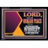 THE LORD WILL ORDAIN PEACE FOR US  Large Wall Accents & Wall Acrylic Frame  GWASCEND12113  "33X25"