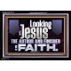 LOOKING UNTO JESUS THE AUTHOR AND FINISHER OF OUR FAITH  Décor Art Works  GWASCEND12116  